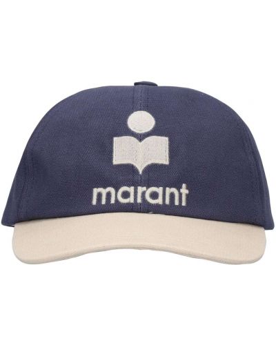 Hut aus baumwoll Isabel Marant blau