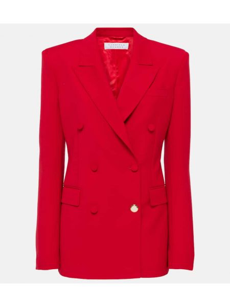 Uld blazer Gabriela Hearst rød