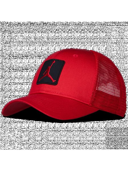 Cappello con visiera Jordan rosso
