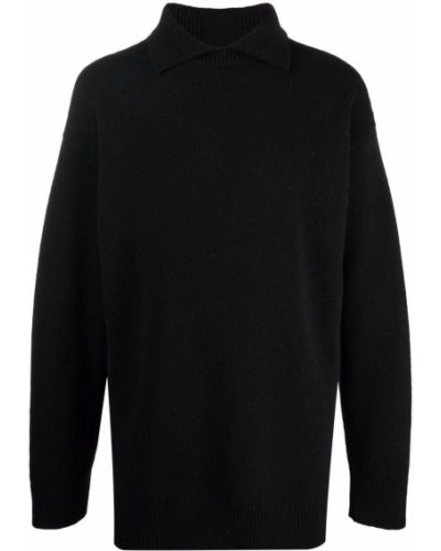 Jersey de tela jersey oversized Jil Sander negro