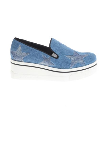 Niebieskie loafers Stella Mccartney