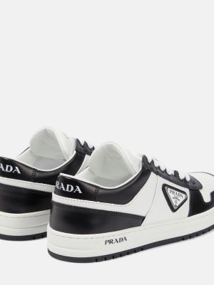 Sneakersy skórzane Prada