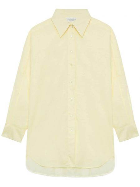 Βαμβακερό πουκάμισο Philosophy Di Lorenzo Serafini κίτρινο