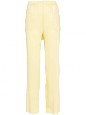 Παντελόνι με ίσιο πόδι Fabiana Filippi κίτρινο
