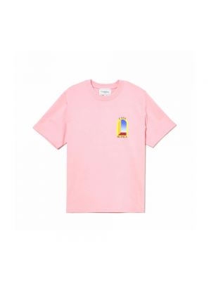 Camisa de algodón Casablanca rosa