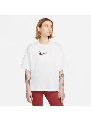 Camiseta con estampado Nike blanco