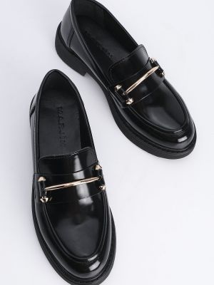 Pantofi loafer cu cataramă Marjin negru