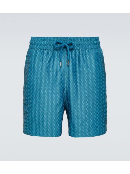 Jacquard shorts Frescobol Carioca blå