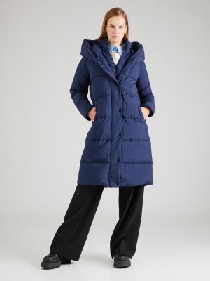Žieminis paltas Lauren Ralph Lauren mėlyna