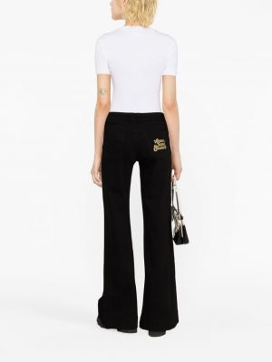 Zvonové džíny Versace Jeans Couture černé