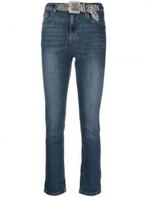 Skinny fit-jeans Liu Jo blå