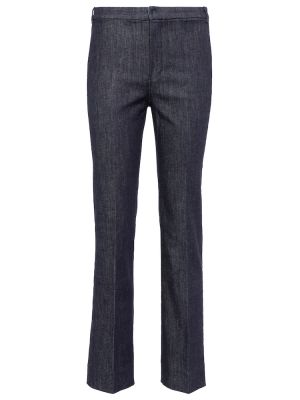 Slim fit kõrge vöökohaga kitsa lõikega teksapüksid 's Max Mara sinine