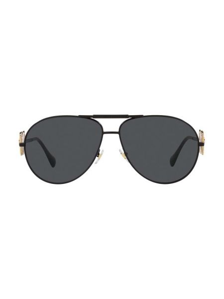 Черные очки солнцезащитные Versace