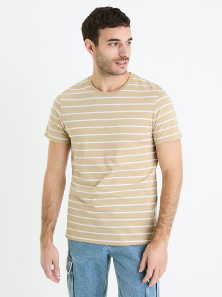 T-shirt Celio beige