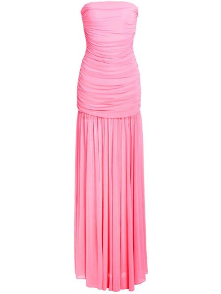 Αμάνικη κοκτέιλ φόρεμα Retrofete ροζ