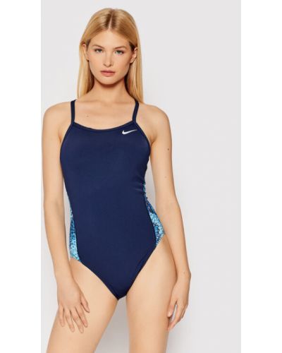 Jednodílné plavky s potiskem Nike