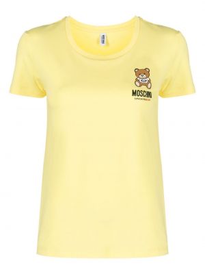 T-shirt Moschino giallo
