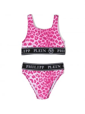 Bikini för tjejer Philipp Plein Junior rosa