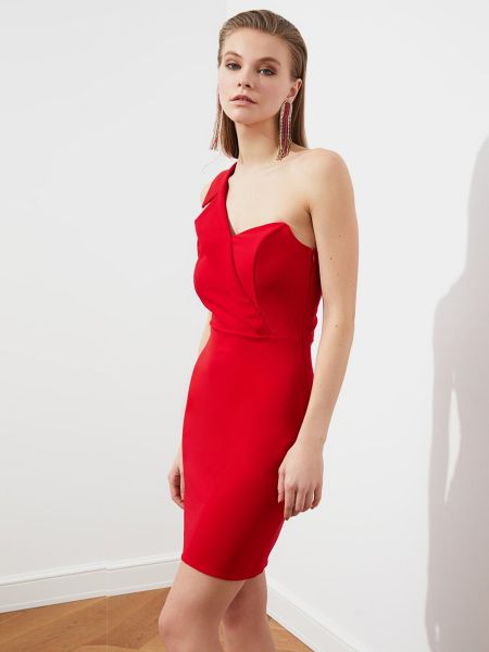 Платье Trendyol красное