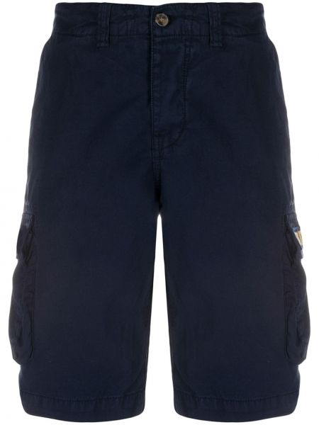 Pantalones cortos cargo Mc2 Saint Barth azul