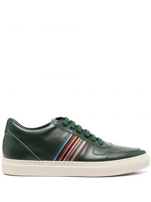 Stripete sneakers Paul Smith grønn