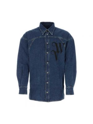 Koszula jeansowa Vivienne Westwood niebieska