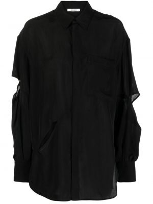Camicia strappata Gauchère nero