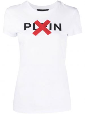 Bombažna majica s potiskom Philipp Plein