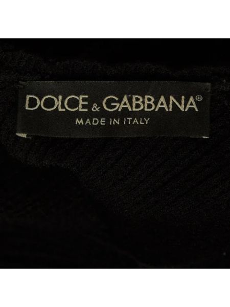 Vestido de malla Dolce & Gabbana Pre-owned negro