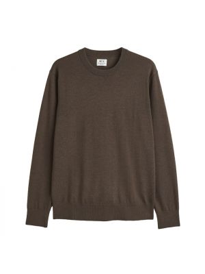 Длинный свитер H&m коричневый