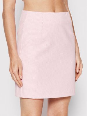 Mini suknja Selected Femme ružičasta