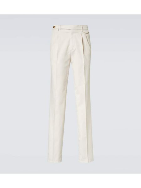 Bomull chinos Brunello Cucinelli beige