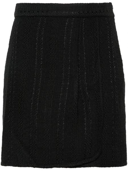Pletená sukňa Iro čierna