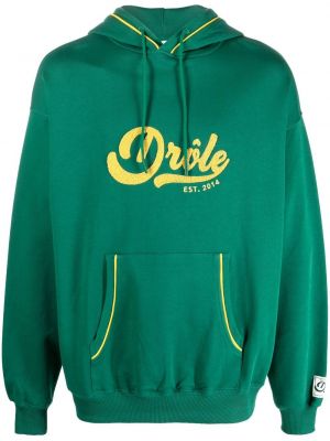 Hoodie Drôle De Monsieur grön