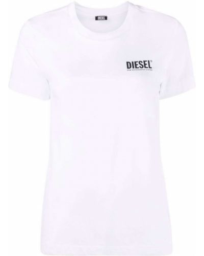 Camiseta con estampado Diesel blanco