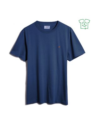T-shirt Farah bleu