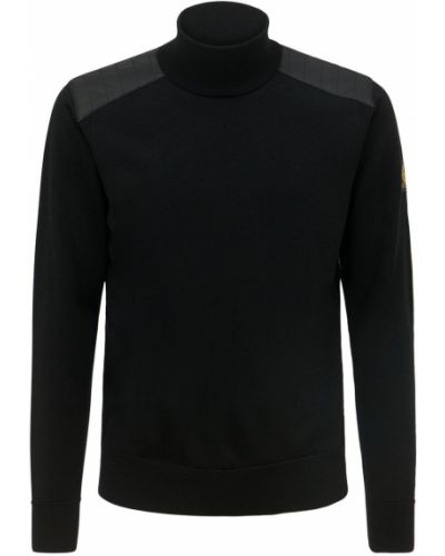 Sweter wełniany Belstaff - Сzarny