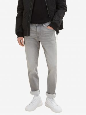 Priliehavé slim fit priliehavé skinny fit džínsy Tom Tailor sivá