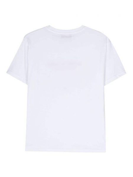 T-shirt aus baumwoll Alessandro Enriquez weiß
