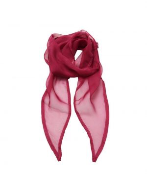 Шифоновый шарф в деловом стиле Premier розовый