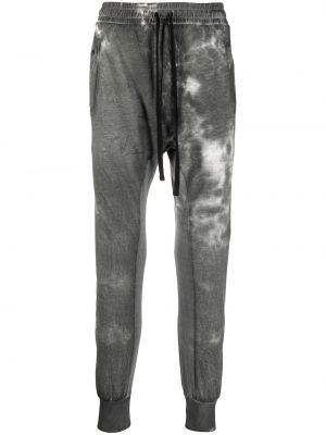 Pantalones con estampado tie dye Thom Krom gris