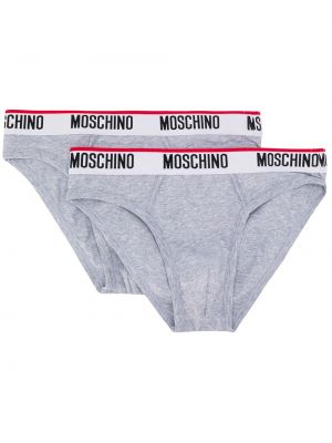 Nohavičky Moschino sivá