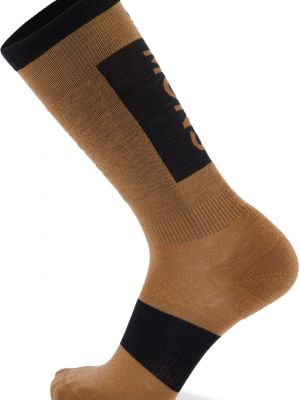 Чорапи от мерино вълна Mons Royale кафяво