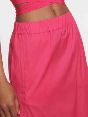 Maksi suknja Max Mara ružičasta