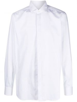 Bavlněná košile Xacus bílá