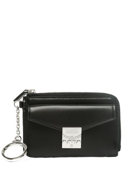 Peňaženka na zips Mcm čierna