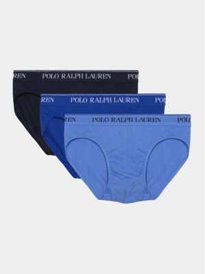 Slipy bawełniane slim fit Polo Ralph Lauren niebieskie