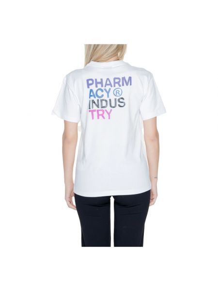 Camiseta de algodón Pharmacy Industry blanco