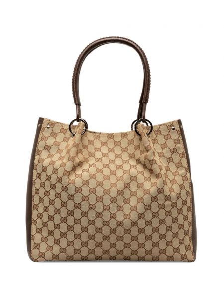 Shopper handtasche Gucci Pre-owned braun