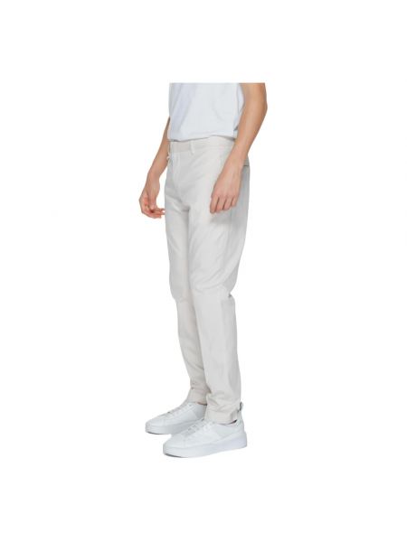 Pantalones chinos con cremallera Antony Morato blanco